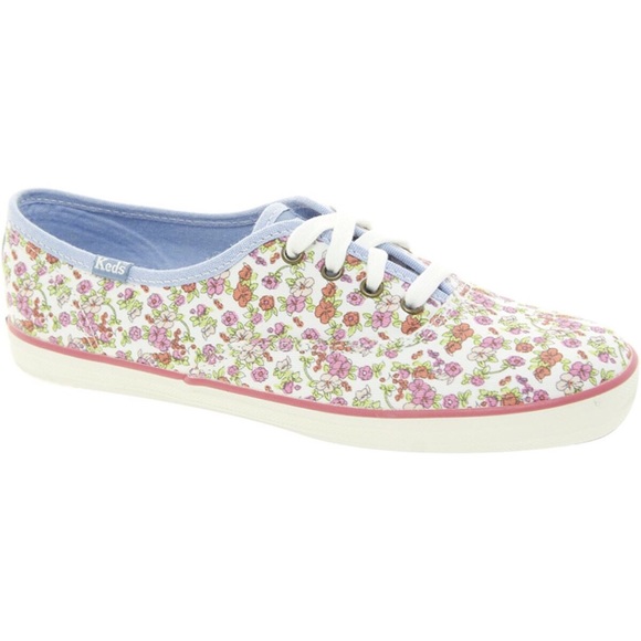 Keds Shoes - Keds floral print canvas shoes-Asos